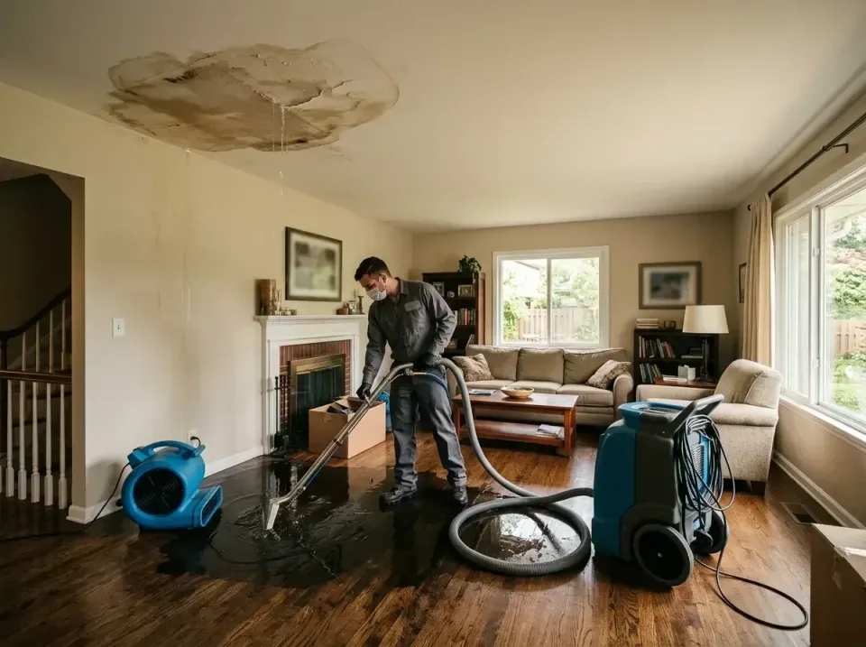 attic-pipe-burst-ceiling-drip-008 — frequently asked questions, Water Damage Restoration & Carpet Care in Claremore, OK